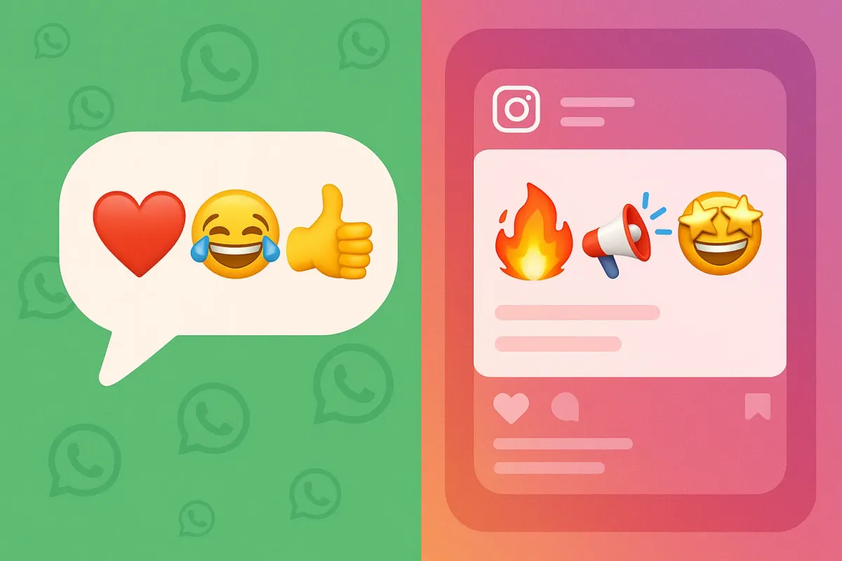Estratégia Instagram vs. WhatsApp